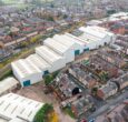 An aerial view of the Qualter Hall & Company workshop in Barnsley