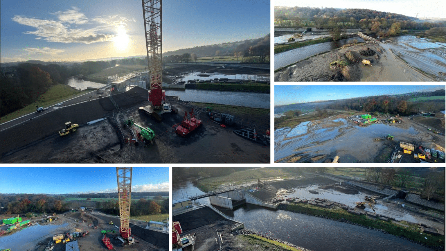 Fish Belly Flood Gates: Part of the Leeds Flood Alleviation Scheme (FAS ...