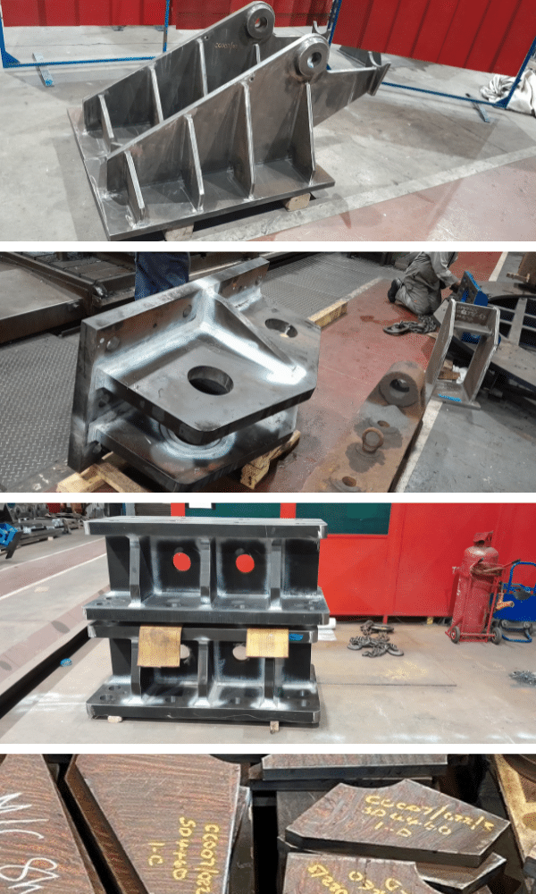 Anchor / Cylinder bracket / Seat for trunnion bearing