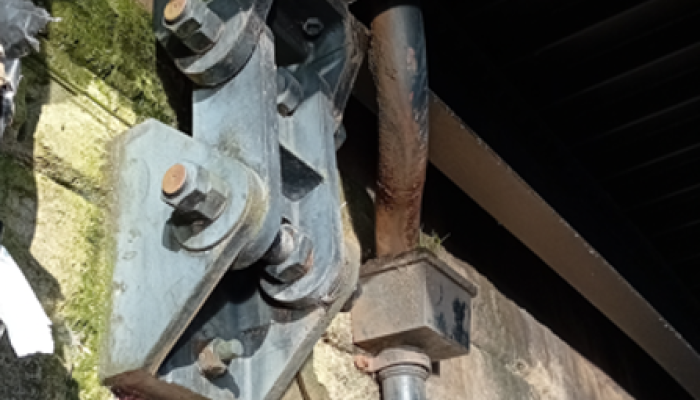 Marlow Bridge_Replaced Bearing